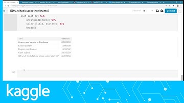 Kaggle Live-Coding: Topic Modelling for Kaggle Forums | Kaggle