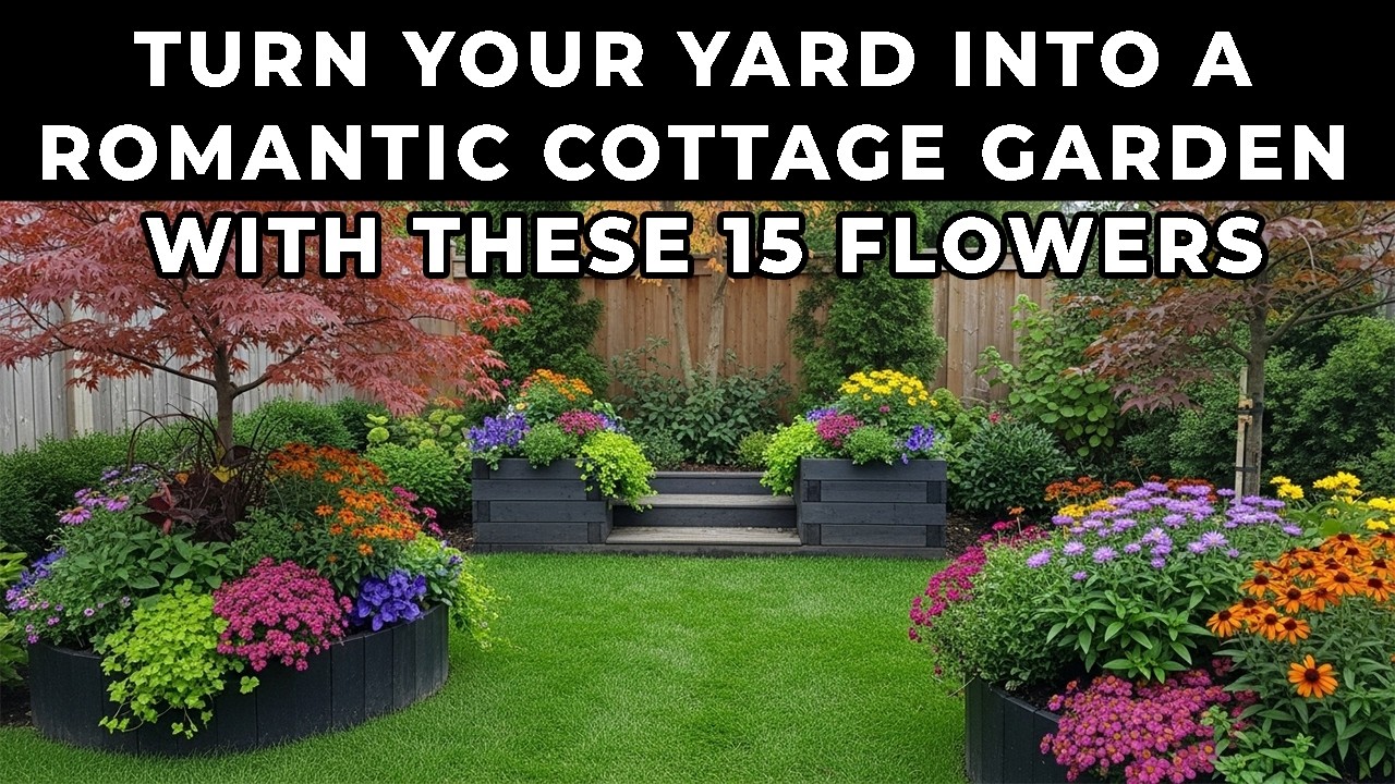 Turn Your Yard Into a Romantic Cottage Garden with These 15 Flowers