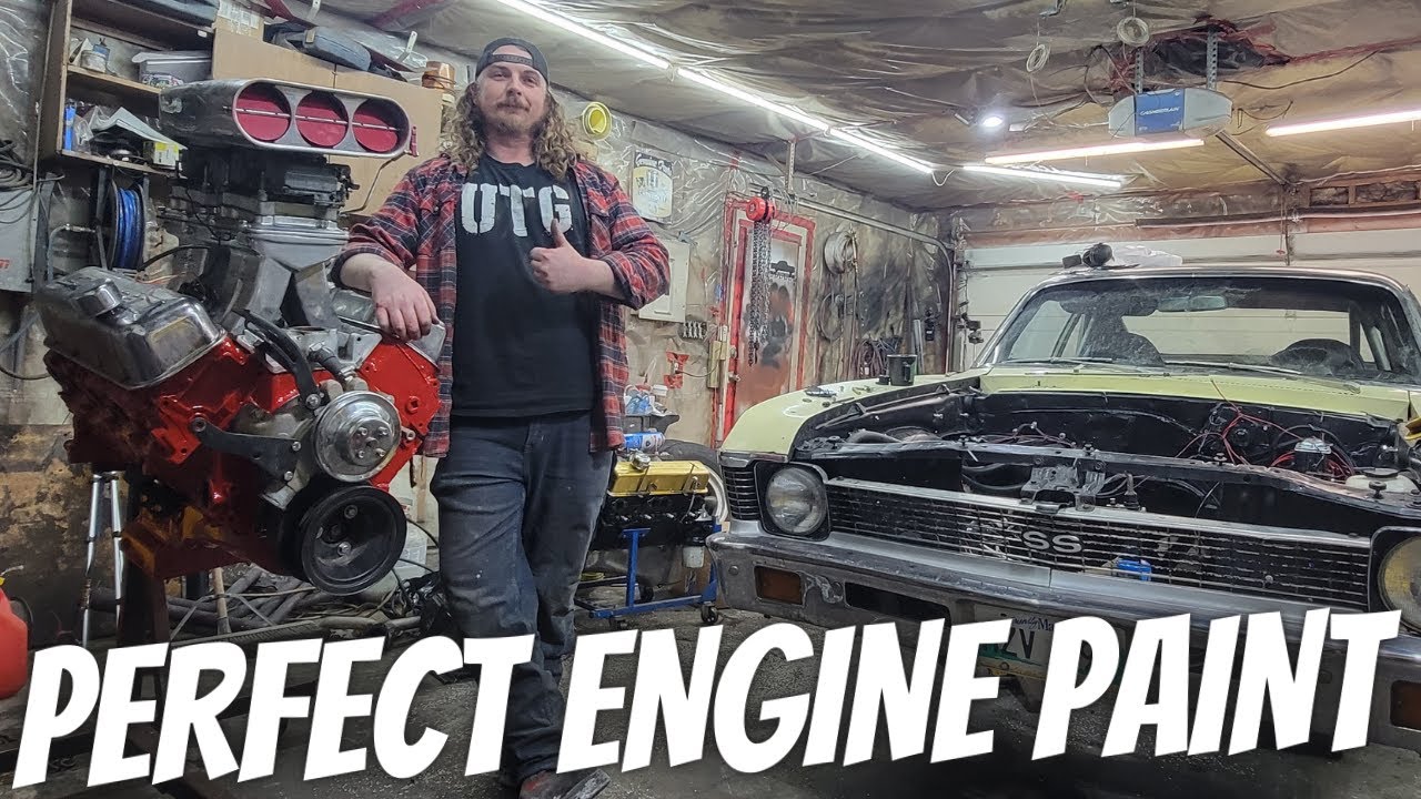 How To Do A Beautiful, Long-Lasting Engine Paint Job For A Dollar