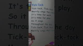tick-tock, English rhyme-2