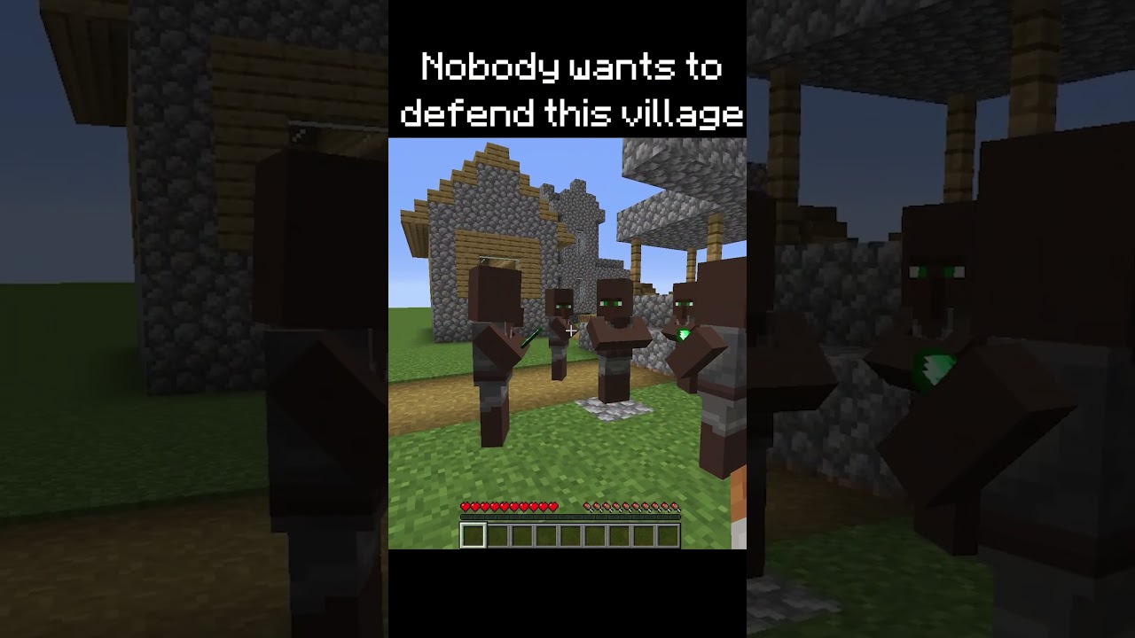 Nah we aren't defending this #minecrafshorts