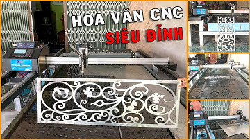 Cắt Hoa Văn CNC Siêu Đỉnh Với Máy CNC Mini