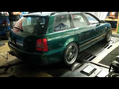 B5 audi a4 VR6 turbo dyno final numbers - YouTube