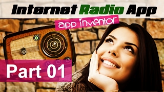 Tutorial Basic Radio App for MIT App Inventor part01 screenshot 1