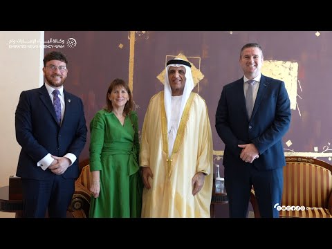 سعود بن صقر يستقبل سفيرة إيرلندا