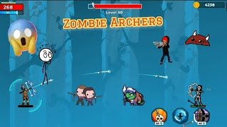 Zombie Archers attack on me😨 in archery game #10 screenshot 3