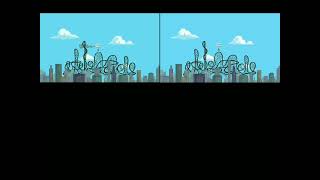 Phineas And Ferb And Milo Murphys Law - Rollercoaster In Real Time