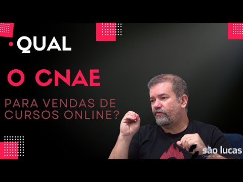 QUAL O CNAE PARA VENDA DE CURSOS ON-LINE?