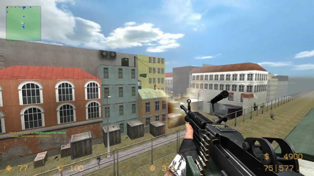 Counter-Strike Source: Zombie Escape - ZE_ROOFTOP_RUNAWAY_V1 (1080p)