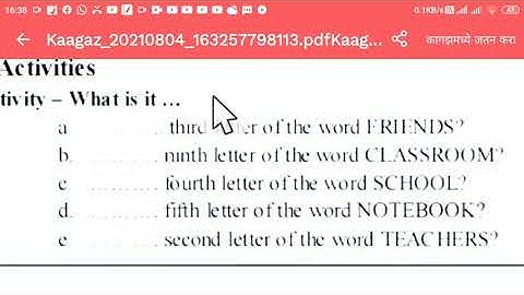 Bridge Course, Std.6, Sub. English, Template No. 29