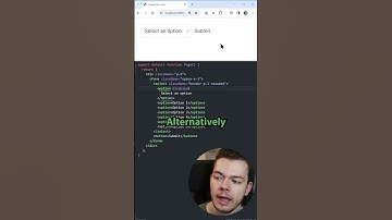 Add a Title/Placeholder to HTML Select Tag 💡 #webdev #webdevelopment #html #webdeveloper