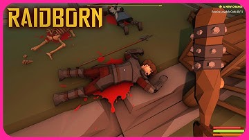 RAIDBORN Gameplay (closed beta test) Demo