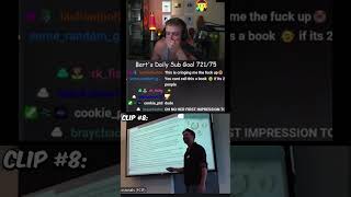 Joe Bartolozzi reacts to his clips on zoom meetings! #joebartolozzi #streamer #funny