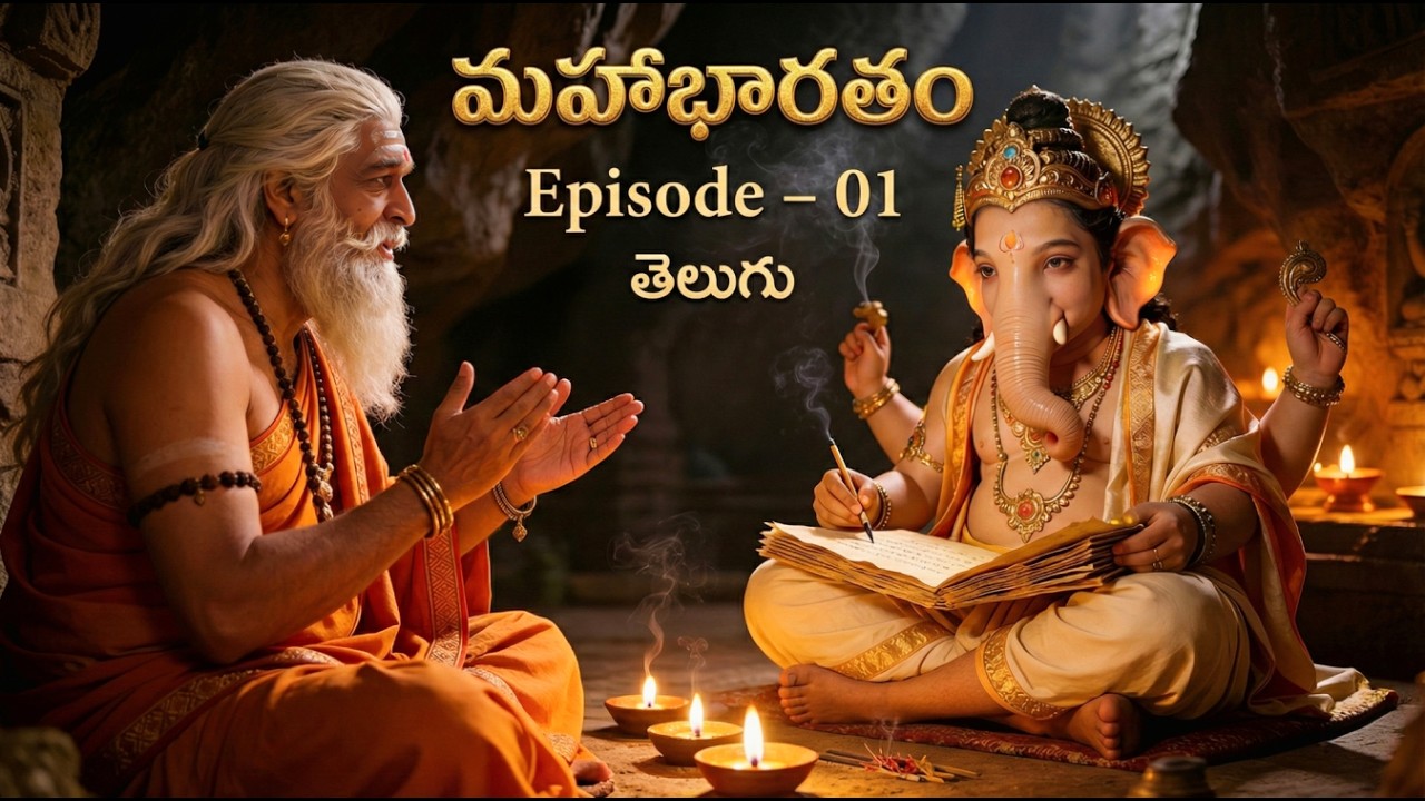 మహాభారతం | Episode - 01 | ఆరంభం | EpicByte Sense - Telugu #mahabharatam  #mahabharathamtelugu