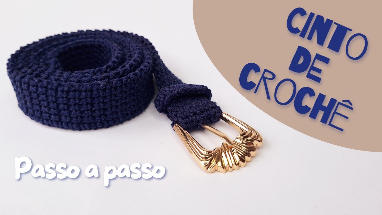 Cinto de Crochê | Tutorial Passo a Passo Tendência 2024/2025