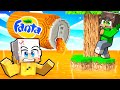 La FANTA SALE di LIVELLO OGNI MINUTO in Minecraft