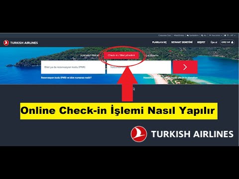 ONLİNE CHECK İN NASIL YAPILIR l THY - TÜRK HAVA YOLLARI