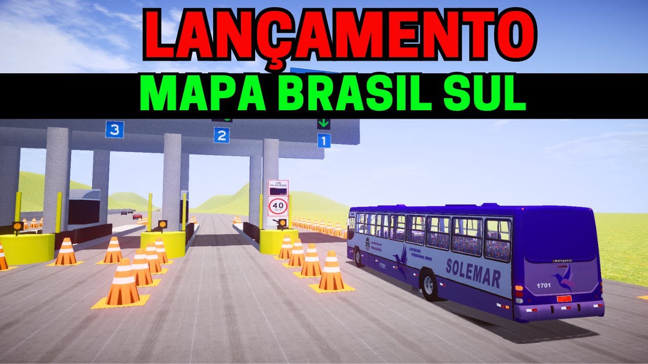 ๐ดGameplay Novo Mod Mapa Brasil Sul Proton Bus Simulator | PBSU - Mods ...