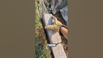 how to install brick landscape edging in 30 seconds | Lawn Care Springfield IL
