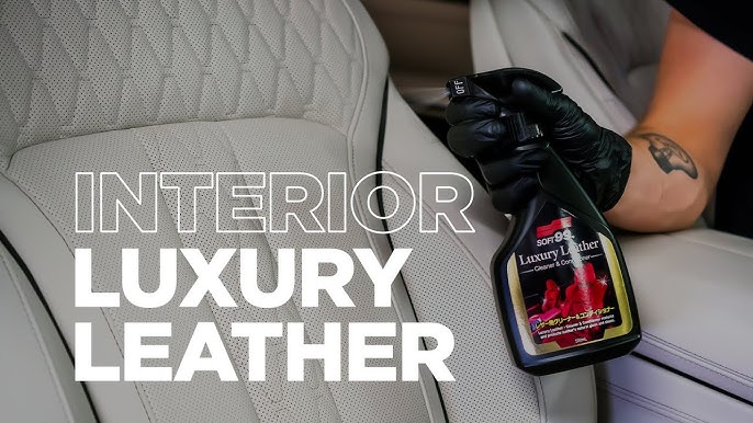 SOFT99 LEATHER SEAT CLEANER 【SOFT99 TV】 