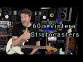 Fender Vintera 60's Stratocaster and 60's Vintage Modified Vintera Stratocaster