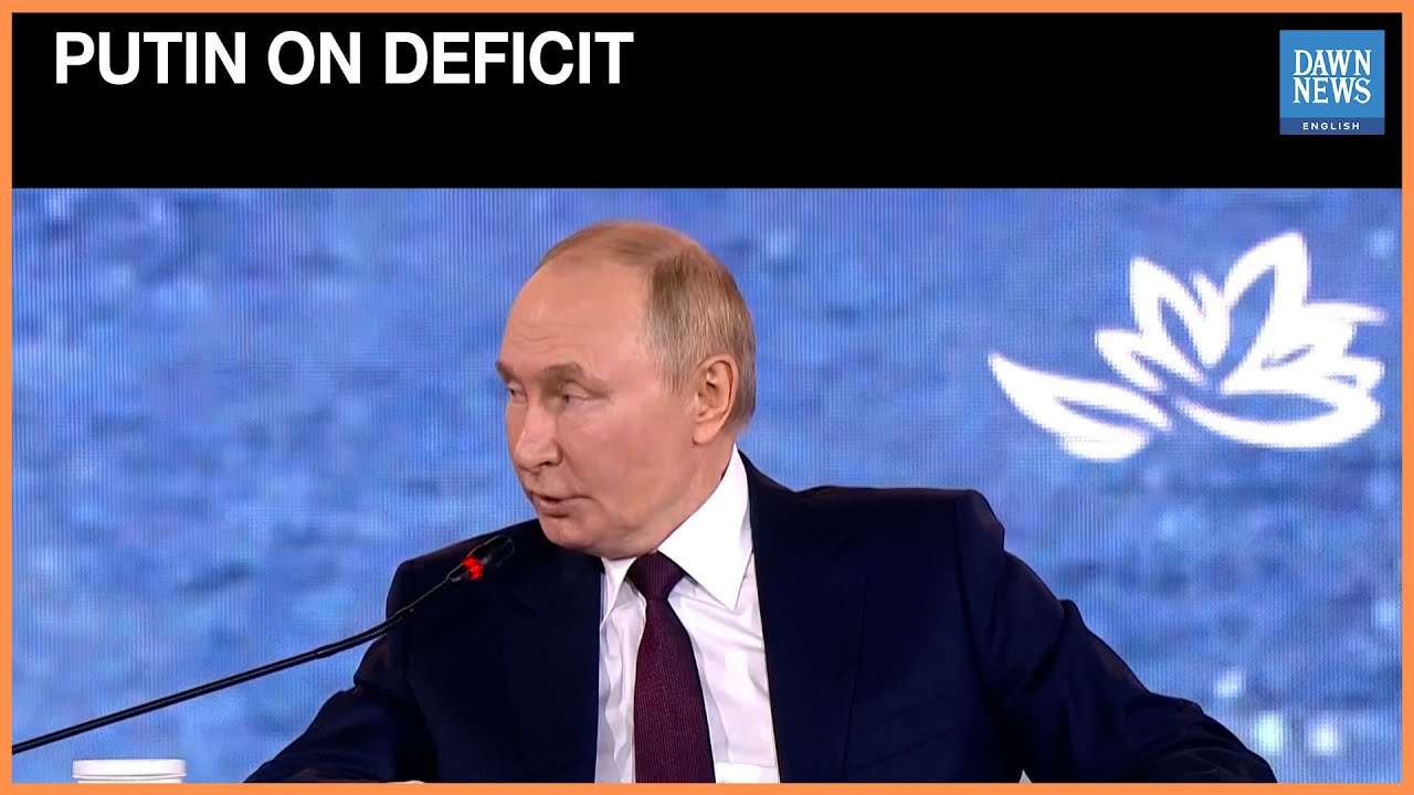 Putin says Russia’s budget deficit can be increased due to low debt | Dawn News English