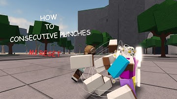 how to do consecutive punches m1 reset in tsb | The strongest battlegrounds