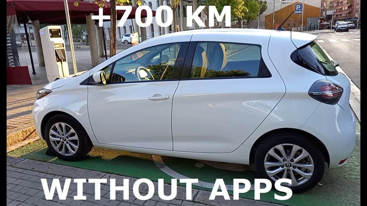 Road trip Barcelona - Valencia on Renault ZOE without using apps for charging (almost)