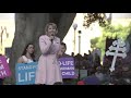 Rachel Carling - Stand for Life Rally