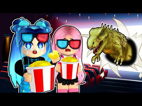 Getting TRAPPED in a Roblox Movie!