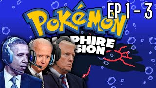 Presidents Pokemon Sapphire Randomizer Nuzlocke | 1 - 3