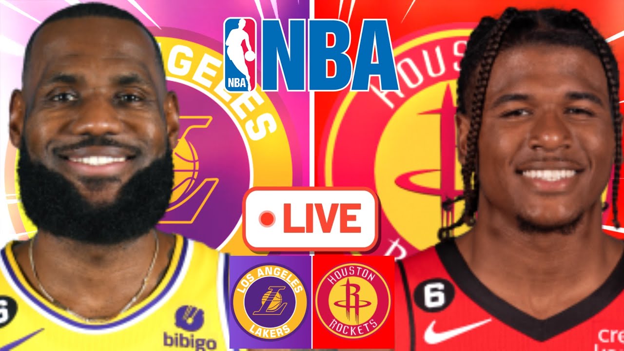Los Angeles Lakers at Houston Rockets NBA Live Play by Play Scoreboard ...