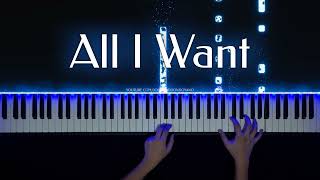 Kodaline - All I Want | Piano Cover with Strings (with PIANO SHEET)