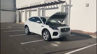 2019 Jaguar E-Pace Stamped Vin Number Location