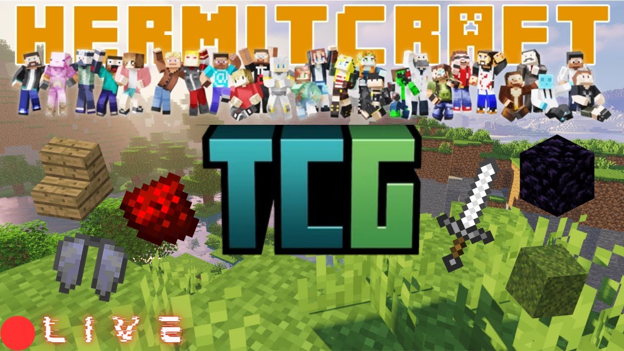 Playing HERMITCRAFT TCG LIVE (Trading Card Game) YouTube