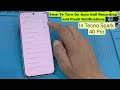 How to Turn On Auto Call Recording and Flash Notification in Tecno Spark 40 Pro 2025