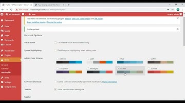 How to edit User’s Profile and Add New Users in WordPress