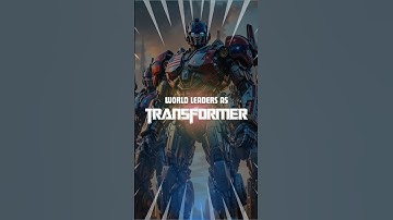 World Leaders Reimagined as #Transformers #Robots: Epic #aianimation #aigenerated #ai #aivideo
