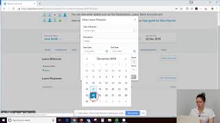 Xero Basics - Payroll - applying leave to employees screenshot 4