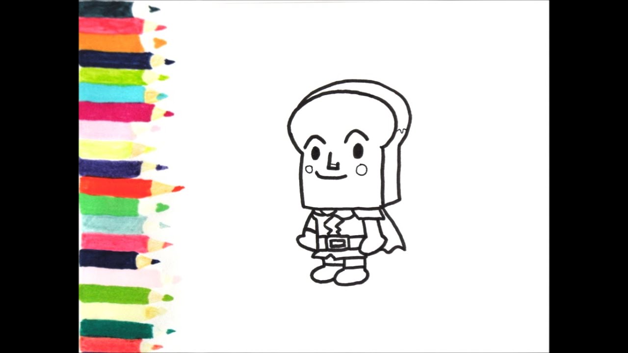 アンパンマンイラスト 描けたらうれしい あかちゃんしょくぱんまんの描き方 How To Draw Anpanman Youtube