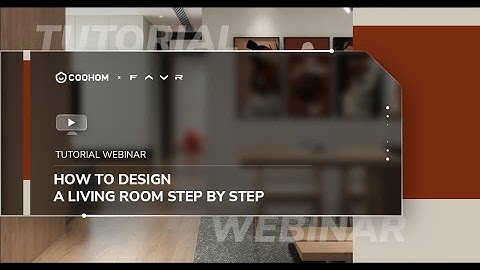 Webinar | How to Design a Living Room Step by Step | Interior Design Basic