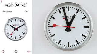 Mondaine Smart stop2go Wall Clock