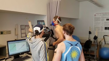 VO2 max testing at Northeastern University