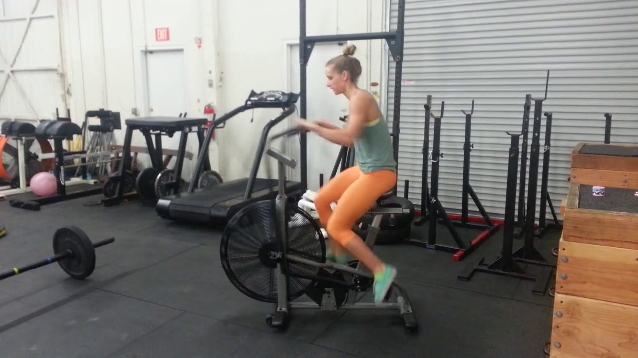 assault bike in apartment