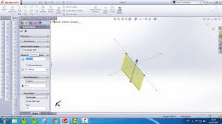 Solidworks Sheetmetal Tutorial....How To Use Base Flange/Tab Tool.