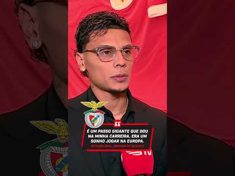 'PASSO GIGANTE NA CARREIRA': Richard Ríos fala sobre o sonho de jogar na Europa #shorts 'PASSO GIGANTE NA CARREIRA': Richard Ríos fala sobre o sonho de jogar na Europa #shorts Thumbnail