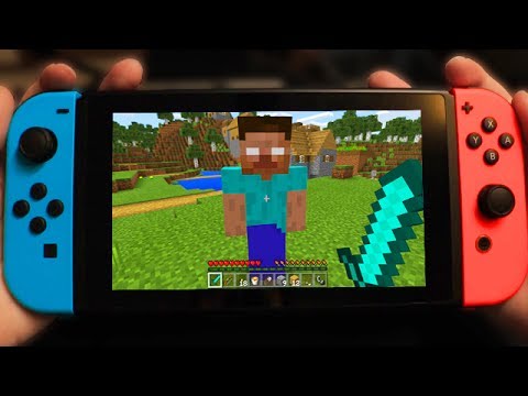 HEROBRINE IN MINECRAFT SWITCH EDITION