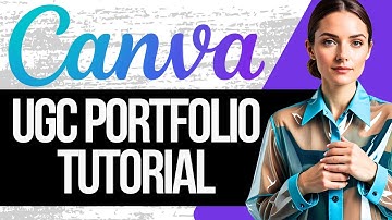 How to Make a UGC Portfolio using Canva | Tutorial for Beginners 2025