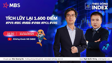 TÍCH LŨY LẠI 1.600 ĐIỂM | #PVS #BIC #MBB #VNM #PC1 #VRE | THEO DÒNG INDEX 11.11.2025