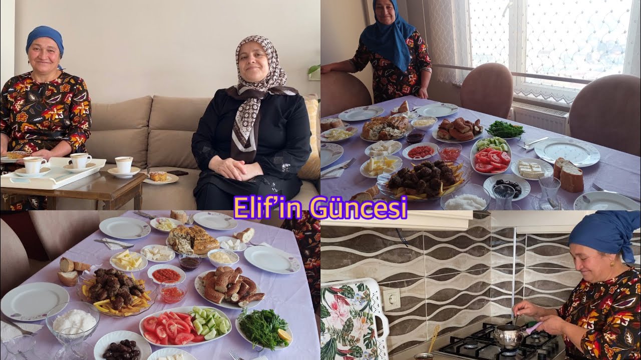 ÖZEL MİSAFİRLERİM GELDİ 🥰 GÜZEL BİR KAHVALTI YAPTIK 🍴GÜNLÜK VLOG 🆕